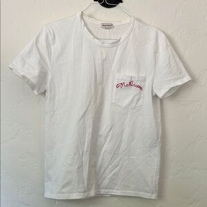 Alexander McQueen White T-Shirt
